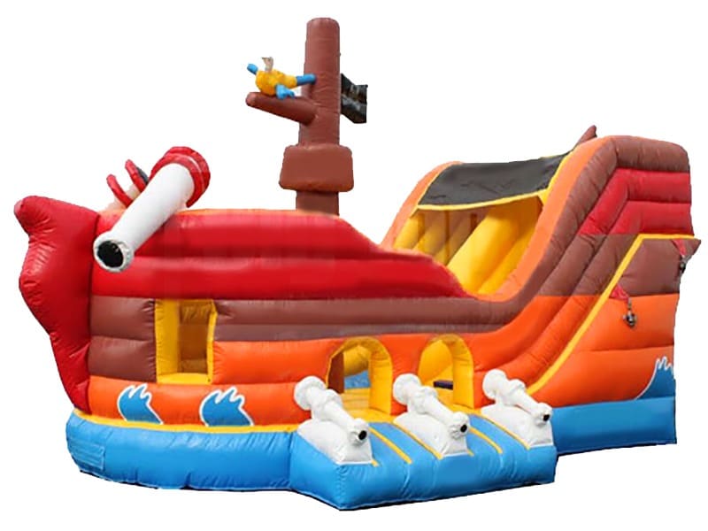 E103021 Tobogan Inflable Del Pirate Ship - Imagen 1