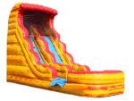 Tobogan Acuatico Inflable De Fuego Y Hielo