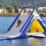 Tobogán Inflable Del Lago