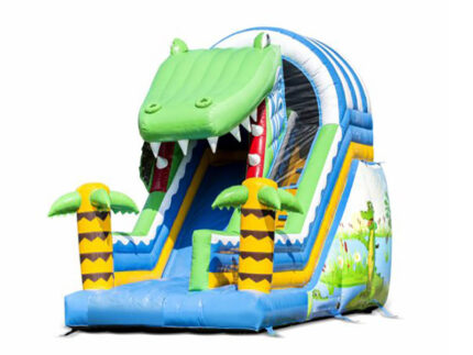 Tobogán Hinchable Cocodrilo