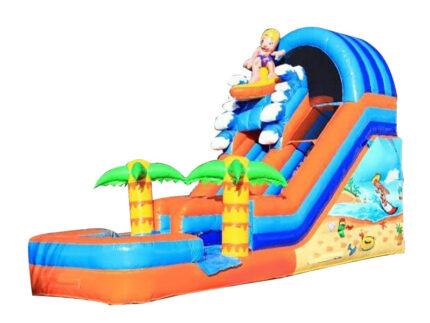 Tobogán Hinchable Piscina Surf