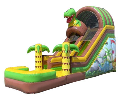 Tobogán Hinchable Piscina Dino