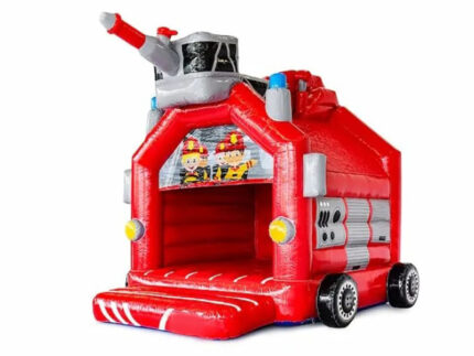 Estación De Bomberos Castillo Hinchable
