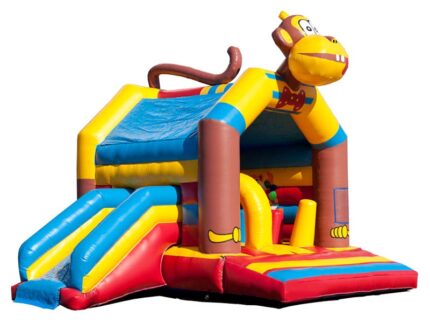 Castillo Hinchable Mono