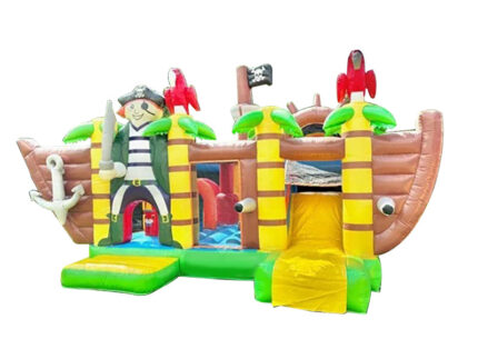 Castillo Multijuego Barco Pirata