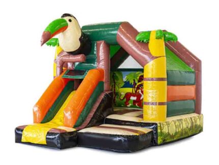 Castillo Hinchable Multijuego Selva Amazonas