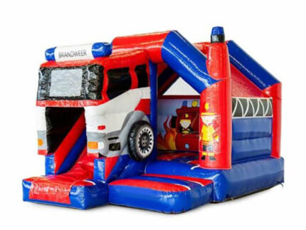 Castillo Hinchable Multijuego Bomberos