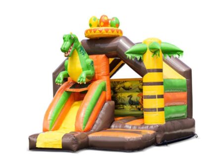 Castillo Hinchable Multijuego Dino