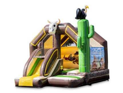 Castillo Hinchable Multijuego Far West