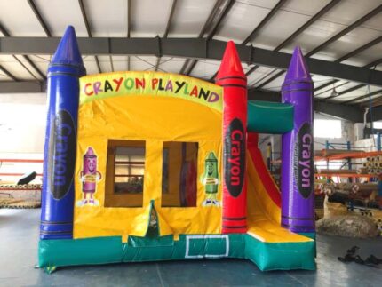 Castillo Inflable De Crayón