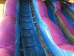 Tobogán Seco Inflable De Doble Carril De Mármol Púrpura - Imagen 6