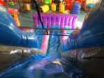 Tobogán Seco Inflable De Doble Carril De Mármol Púrpura - Imagen 7