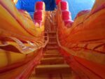 Tobogan Acuatico Inflable De Fuego Y Hielo - Imagen 6